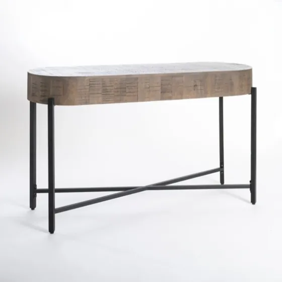 Jodi Mango Wood Console Table-Kirkland's Home Shop