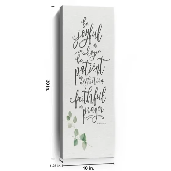 Joyful In Hope Canvas Art Print-Kirkland's Home Cheap