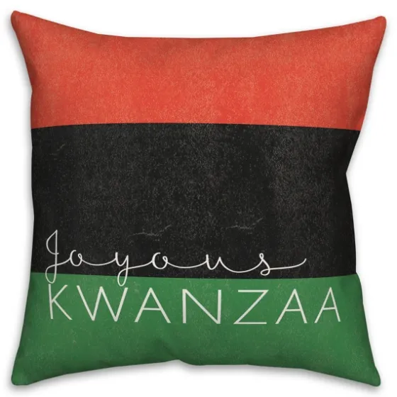 Joyous Kwanzaa Decorative Throw Pillow-Kirkland's Home Sale