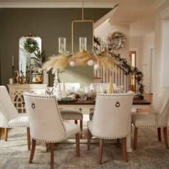 Julia Cream Upholstered Dining Chair-Kirkland's Home Hot
