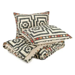 Justina Blakeney Black Hypnotic Queen Quilt Set-Kirkland's Home Discount