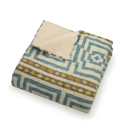 Justina Blakeney Blue Hypnotic King Quilt Set-Kirkland's Home Flash Sale