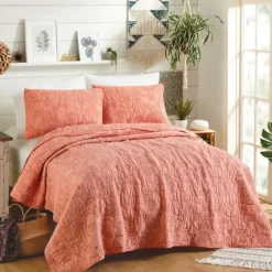 Justina Blakeney Blush Hamsa Queen Quilt Set-Kirkland's Home Hot
