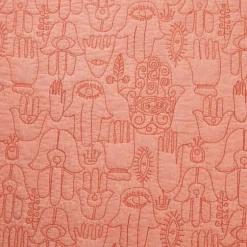 Justina Blakeney Blush Hamsa King Quilt Set-Kirkland's Home Discount