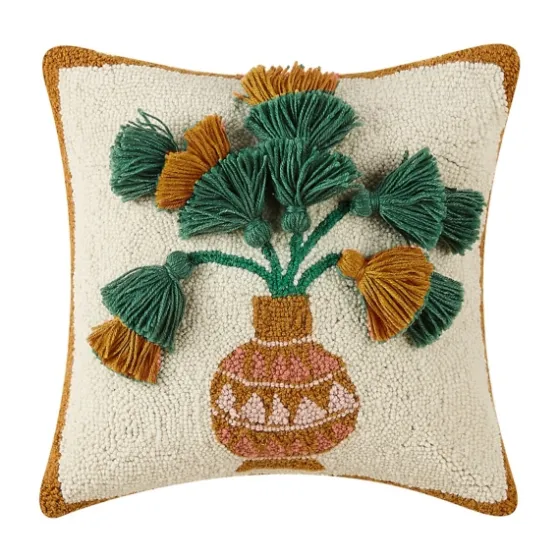 Justina Blakeney Papyrus Wool Pillow-Kirkland's Home Best