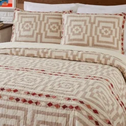 Justina Blakeney Yellow Hypnotic Queen Quilt Set-Kirkland's Home Sale