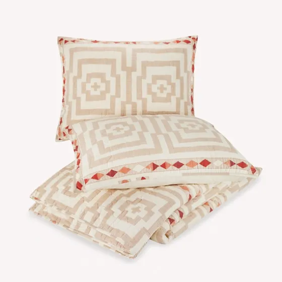 Justina Blakeney Yellow Hypnotic Queen Quilt Set-Kirkland's Home Sale