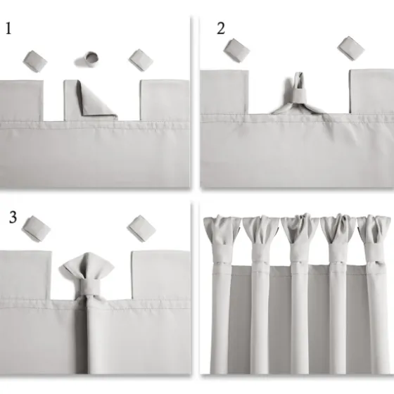 Knotted Curtain Panel Set, 84 In.-Kirkland's Home Discount