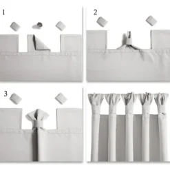 Knotted Curtain Panel Set, 95 In.-Kirkland's Home Discount