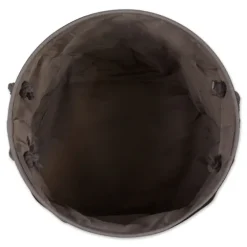 Large Black Paw Patch Stripe Round Pet Basket-Kirkland's Home Clearance
