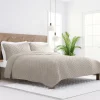 Latte Stitched Diamond 3-Pc. Queen Quilt Set-Kirkland's Home Best