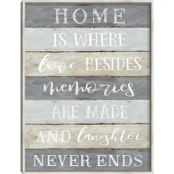 Laughter Never Ends Framed Canvas Art Print-Kirkland's Home Best