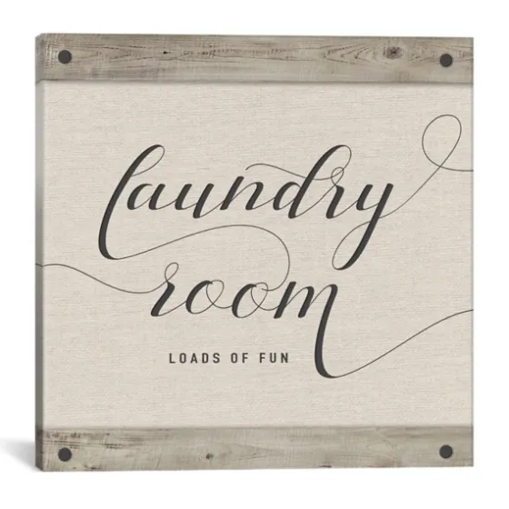 Laundry Room Loads Of Fun Canvas Art Print-Kirkland's Home Best Sale
