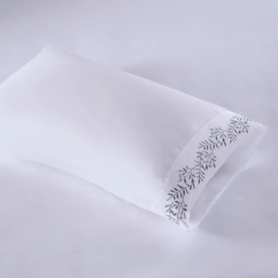 Leafy Vine Hem Microfiber 4-Pc. Full Sheet Set-Kirkland's Home Cheap