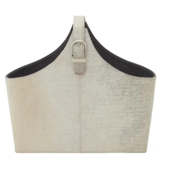 Leather Textured Magazine Rack-Kirkland's Home Clearance