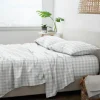 Light Gray Country Plaid 4-Pc. King Bed Sheet Set-Kirkland's Home Shop