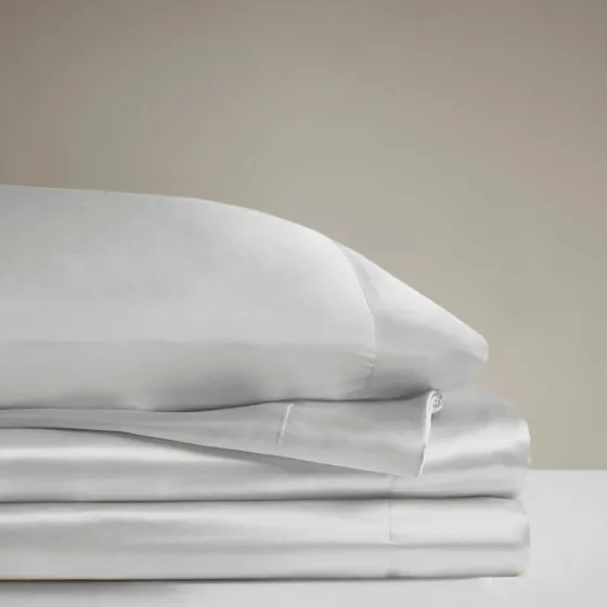 Light Satin 6-Pc. King Sheet Set-Kirkland's Home New