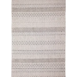 Linear Sundry Outdoor Area Rug, 6X9-Kirkland's Home Store