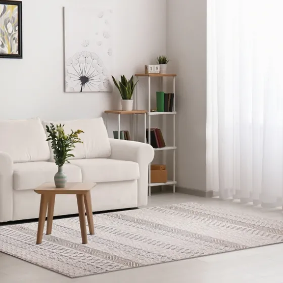 Linear Sundry Outdoor Area Rug, 5X7-Kirkland's Home Hot