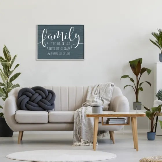 Loud Family Framed Giclee Canvas Art Print-Kirkland's Home Online
