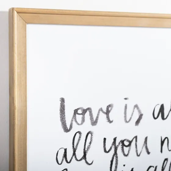 Love Is All You Need Framed Wall Plaque-Kirkland's Home Store