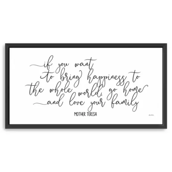 Love Your Family Framed Giclee Canvas Art Print-Kirkland's Home Store