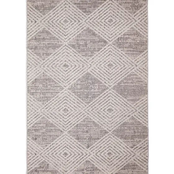 Luxe Diamond Outdoor Area Rug, 6X9-Kirkland's Home Fashion