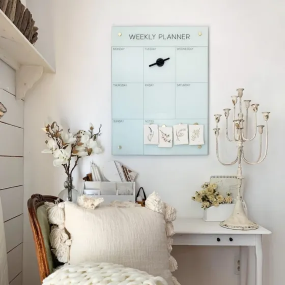 Magnetic Dry Erase Weekly Wall Planner-Kirkland's Home Online