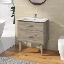 Maple Corinth Wood Sink Vanity-Kirkland's Home Fashion