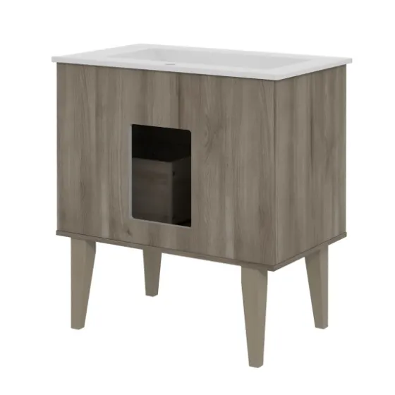 Maple Corinth Wood Sink Vanity-Kirkland's Home Fashion