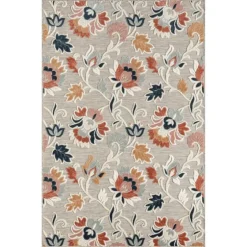 Mara Floral Blossom Indoor/Outdoor Area Rug, 7X9-Kirkland's Home Sale
