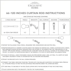 Matte Black Modern Twist Curtain Rod, 120 In.-Kirkland's Home Cheap