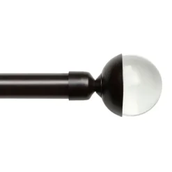 Matte Bronze Eleanor Curtain Rod Set, 120 In.-Kirkland's Home Best Sale