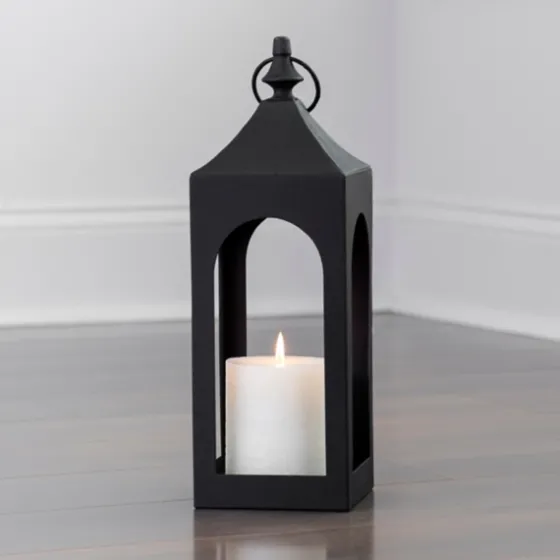 Matte Hampshire Metal Lantern, 24 In.-Kirkland's Home Cheap