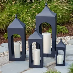 Matte Hampshire Metal Lantern, 24 In.-Kirkland's Home Cheap