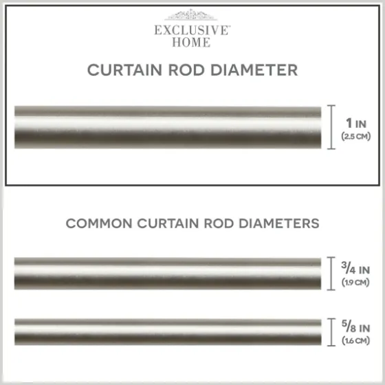 Matte Silver Modern Twist Curtain Rod, 72 In.-Kirkland's Home Cheap
