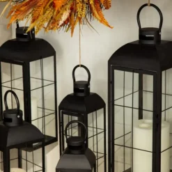 Matte Window Pane Lantern, 17 In.-Kirkland's Home Best