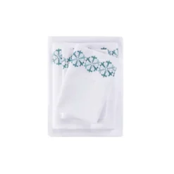 Medallion Hem Microfiber 4-Pc. Queen Sheet Set-Kirkland's Home Shop
