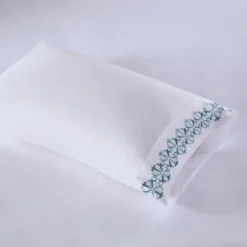 Medallion Hem Microfiber 4-Pc. Queen Sheet Set-Kirkland's Home Shop