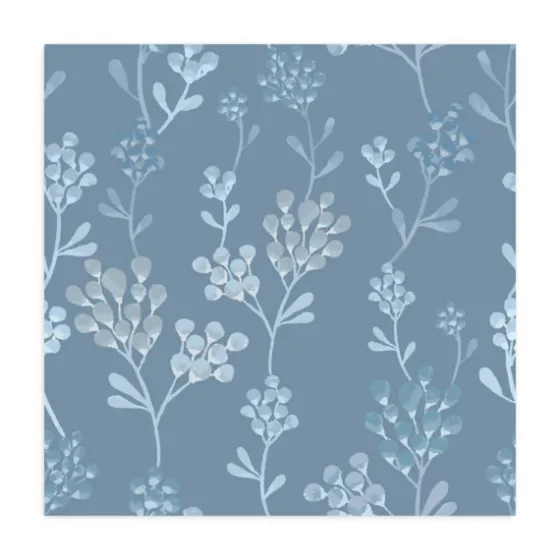 Medium Gray Florals Peel And Stick Wall Mural-Kirkland's Home Outlet