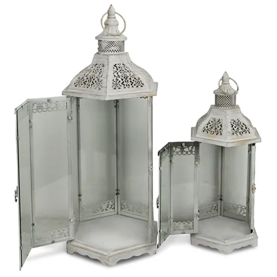 Metal Frame Lanterns, Set Of 2-Kirkland's Home Best