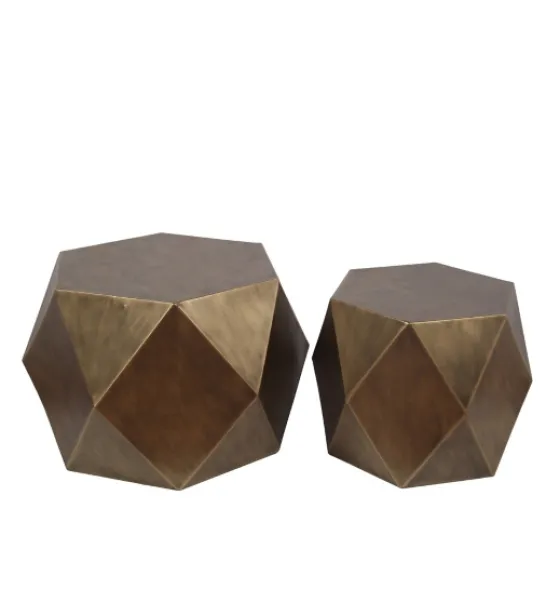 Metal Hexagon 2-Pc. Coffee Table Set-Kirkland's Home Cheap