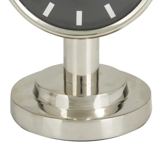 Metallic Steel Beveled Base Tabletop Clock-Kirkland's Home Discount