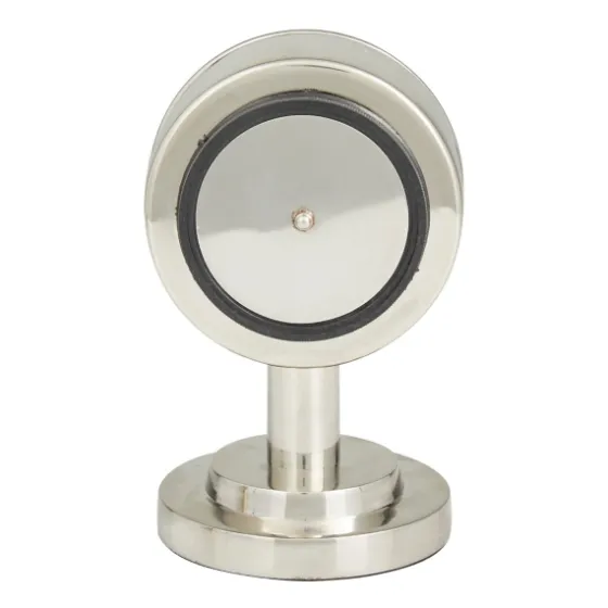 Metallic Steel Beveled Base Tabletop Clock-Kirkland's Home Discount