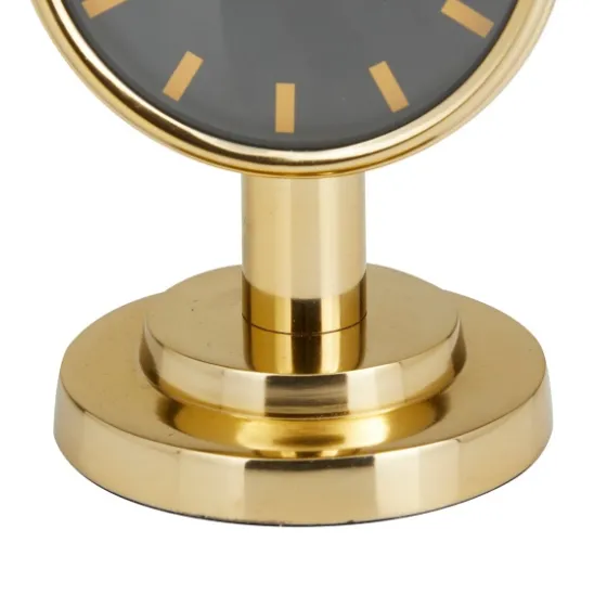 Metallic Steel Beveled Base Tabletop Clock-Kirkland's Home Cheap