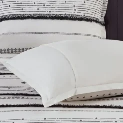 Mia Striped 3-Pc. King Duvet Cover Set-Kirkland's Home Outlet