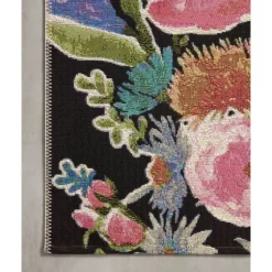 Midnight Garden Party Indoor/Outdoor Rug, 7X11-Kirkland's Home Sale