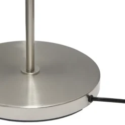 Minimal Brushed Nickel Stem Floor Lamp-Kirkland's Home Flash Sale
