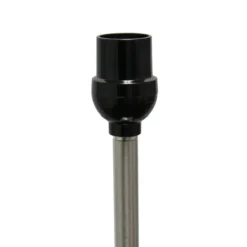 Minimal Brushed Nickel Stem Floor Lamp-Kirkland's Home Flash Sale