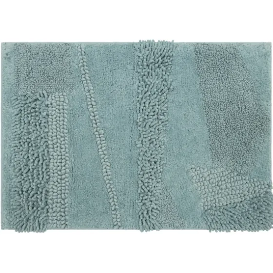 Mint Asymmetrical Cotton Bath Mat, 45 In.-Kirkland's Home Best